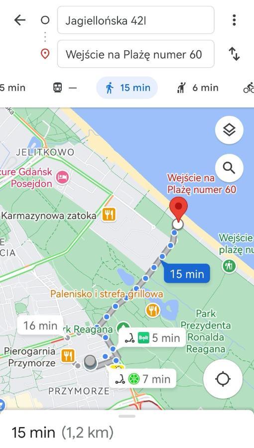 Mieszkanie Przy Morzu Gdańsk Buitenkant foto